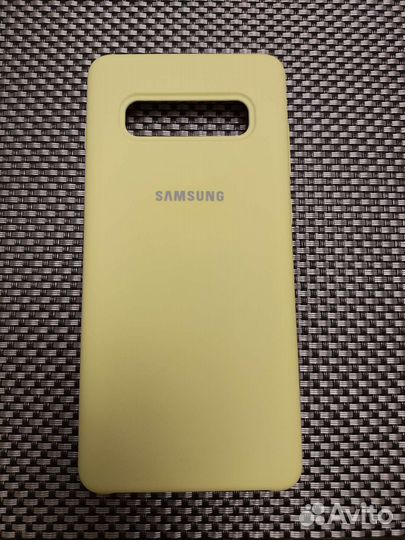 Чехол силиконовый на Samsung S10+