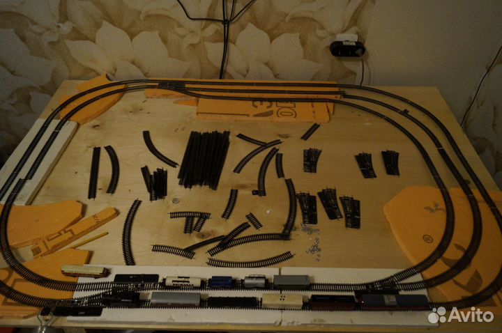 Рельсы макета железной дороги 1 к 120;12мм;1/120