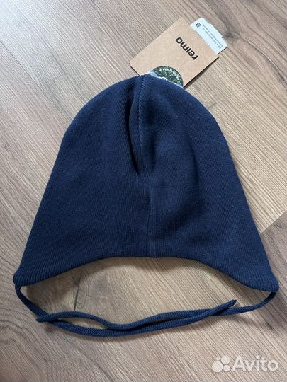Шапка reima 52 новая синяя