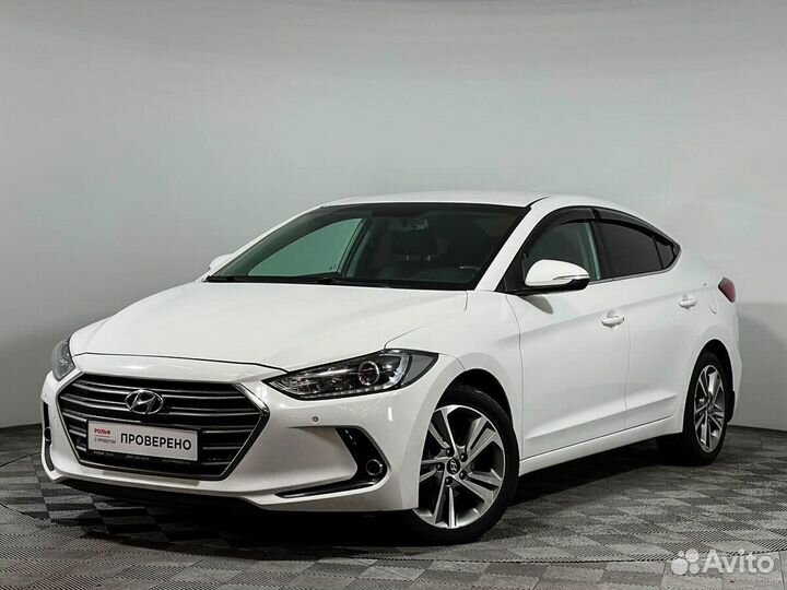 Hyundai Elantra 2.0 AT, 2017, 88 419 км