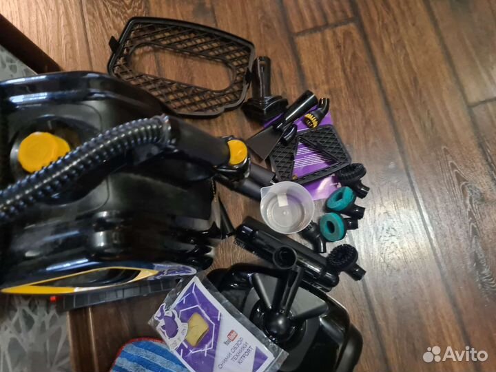 Пароочиститель Kitfort кт-933 черный