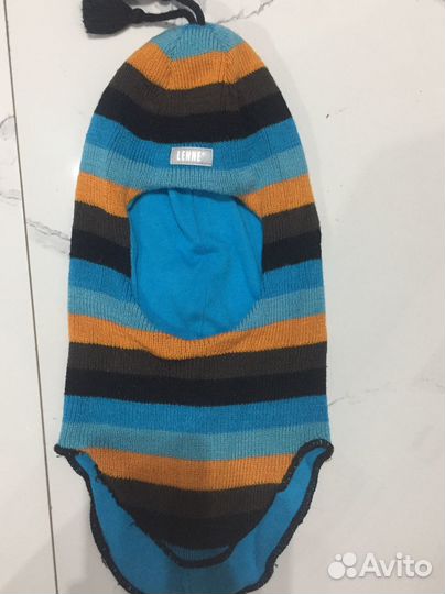 Шапка шлем для мальчика lenne размер 50