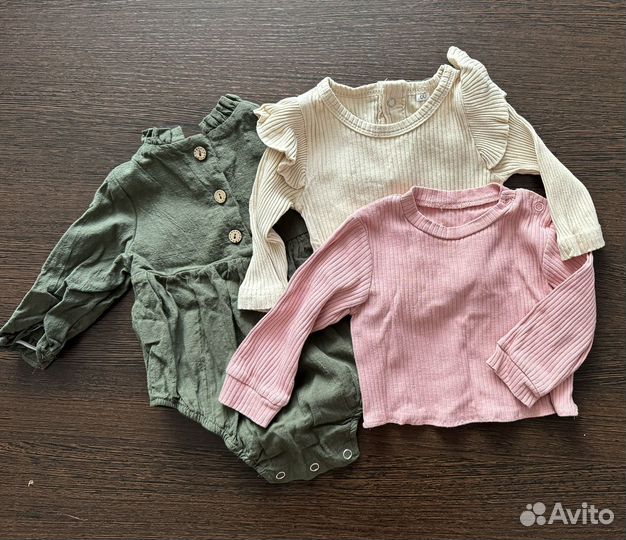 Вещи пакетом для девочки 62 68