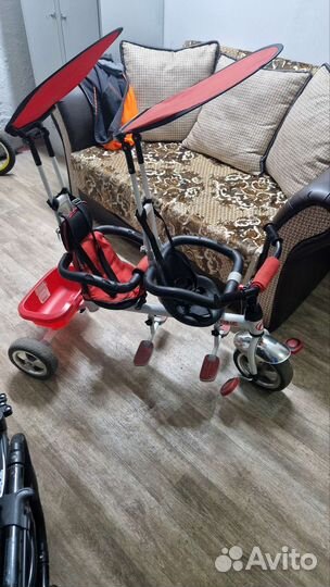 Велосипед для двойни или погодок