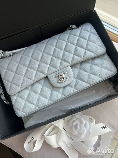 Сумка Chanel 2.55 grey violet