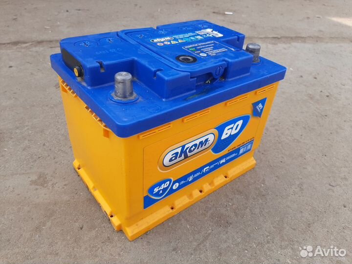 Аккумулятор Аком 60 Ач