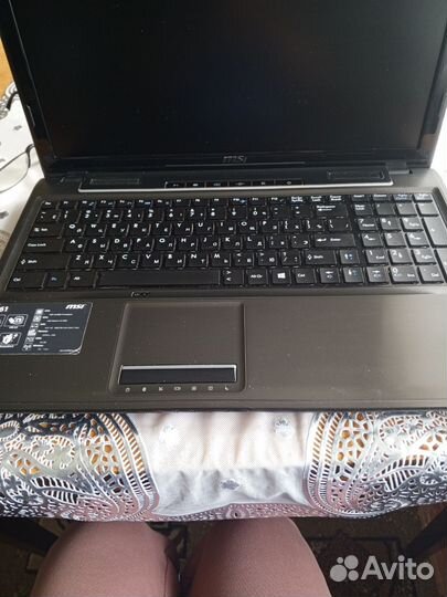 Игровой ноутбук msi бу