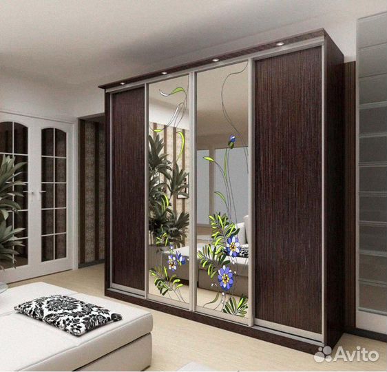 Шкаф купе в нишу напрямую с фабрики