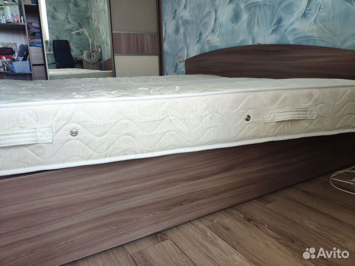 Кровать двухспальная Орматек Этюд с матрасом 2*2