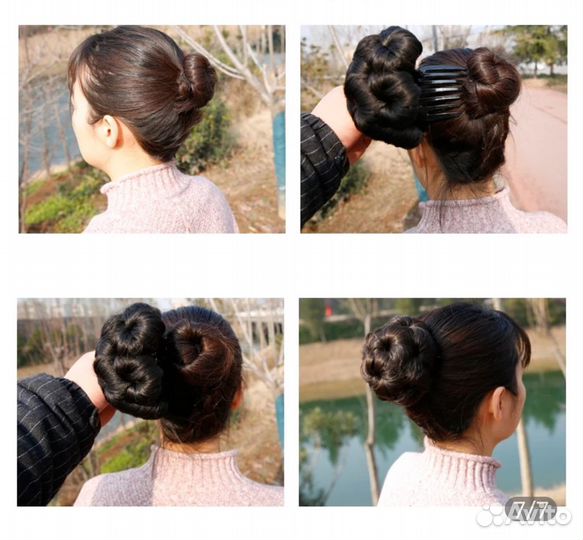 Шиньон-заколка