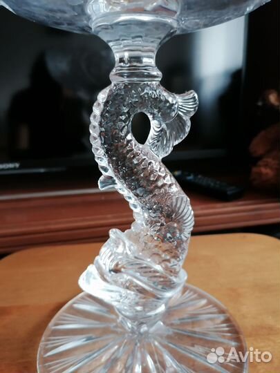 Хрустальная ваза