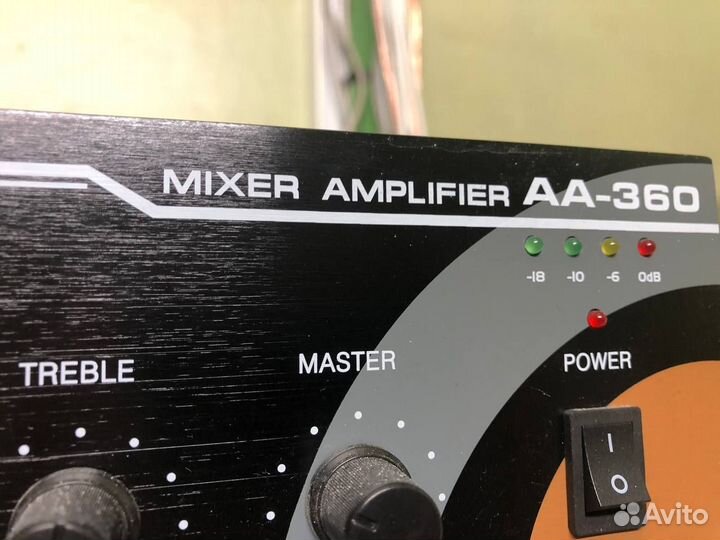 Микшер-усилитель roxton AA-360