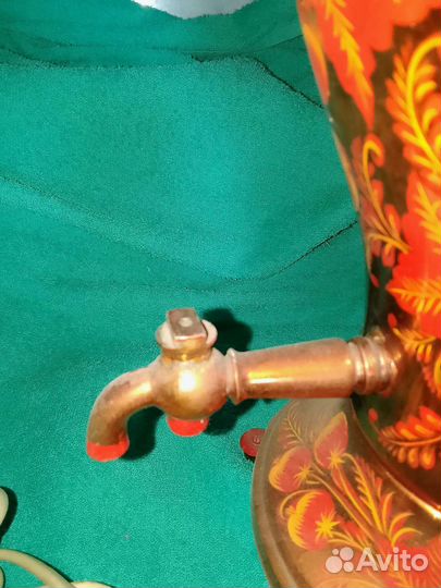 Самовар электрический расписной СССР