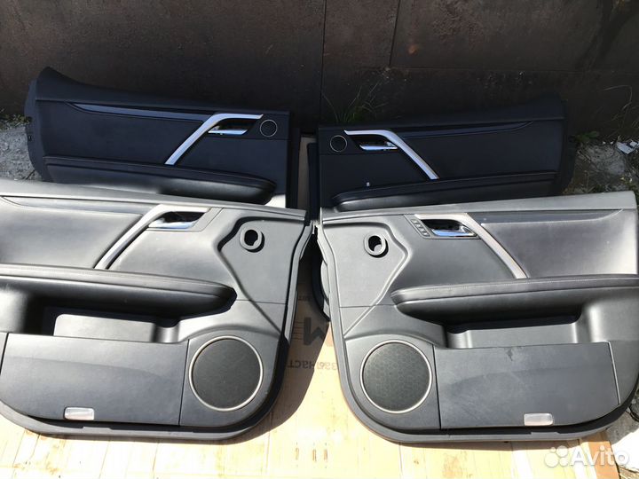 Обшивка двери lexus RX4