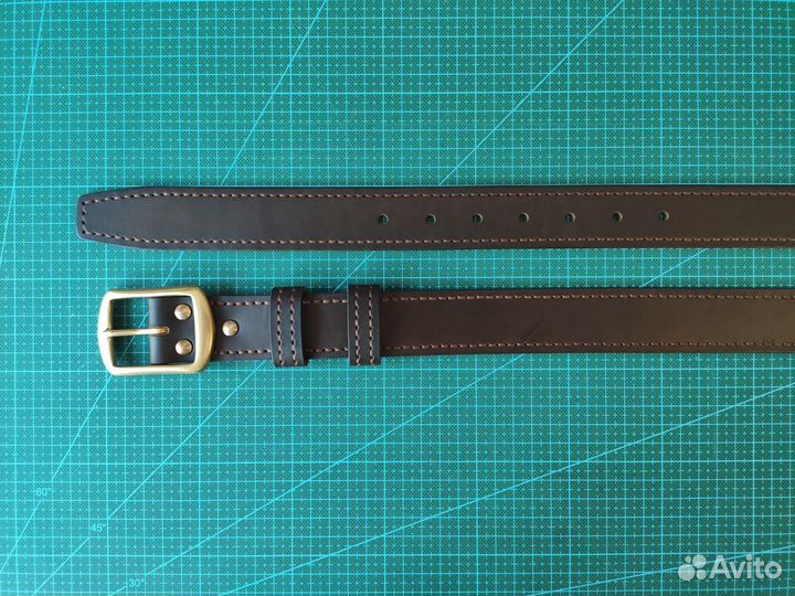 Ремень 35 мм из натуральной кожи «Модельный»