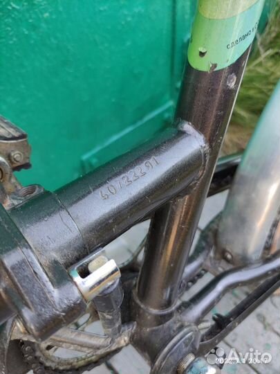 Велосипед складной аист (СССР, 1991) + паспорт