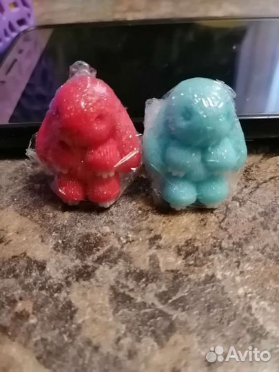 Массажное мыло с люффой подарок