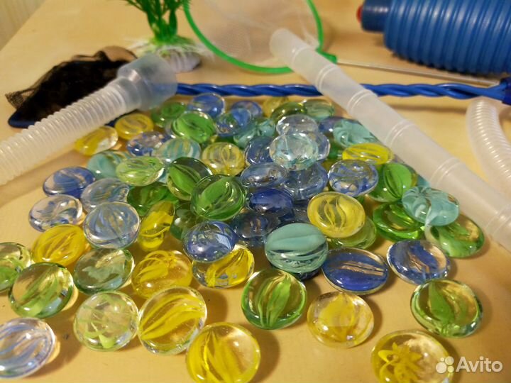 Для аквариума - декор, сачки