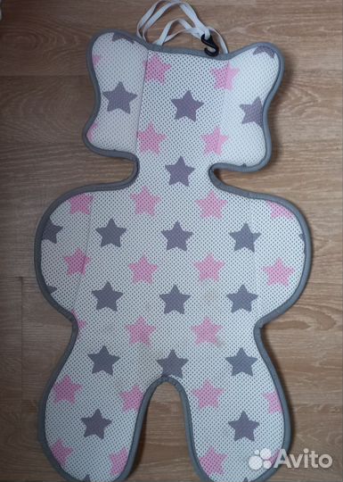 Дышащий матрасик в коляску, автокресло