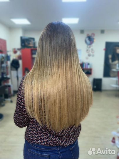 Наращивание волос/сложное окрашивание