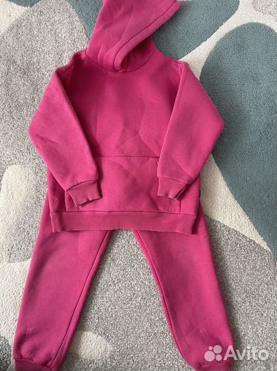 Спортивный костюм для девочки утепленный 128