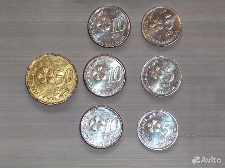 Монеты Малайзия