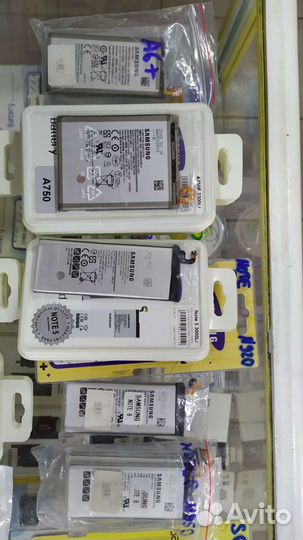 Аккумуляторы Samsung A,G,S,J,N серий 2015-2020г.в