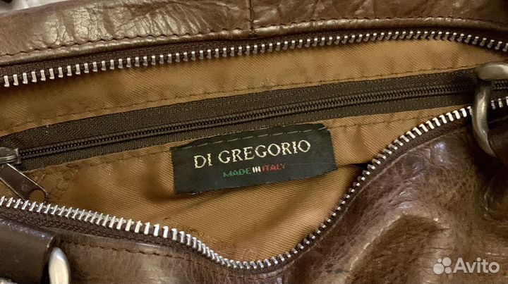 Сумка из натуральной кожи италия