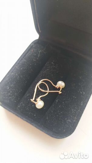 Золотые серьги 585