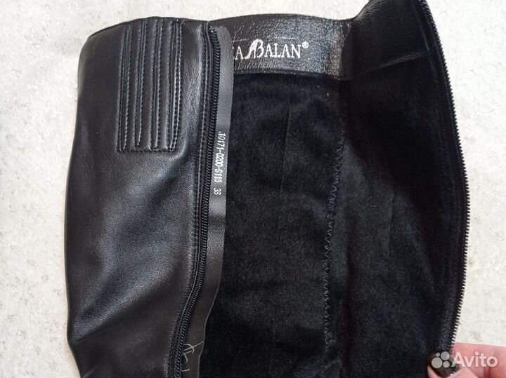 Сапоги из натуральной кожи 38 размер