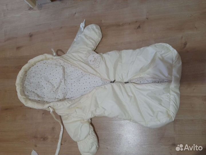 Конверт (Комбинезон) демисезонный 2 шт для двойни