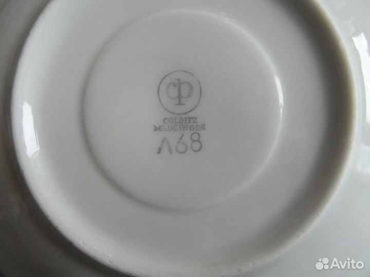 Чайно-кофейный сервиз 12 персон гдр