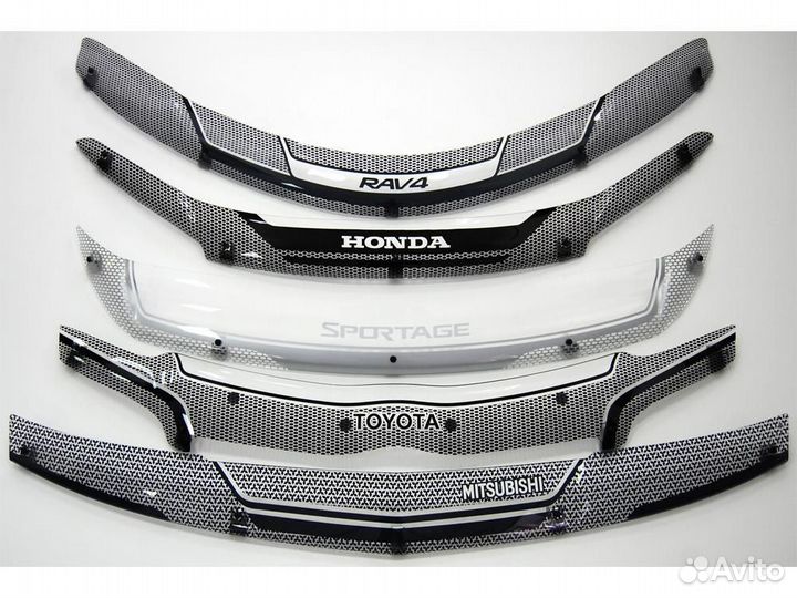 Дефлектор капота Nissan Navara 2011–2014