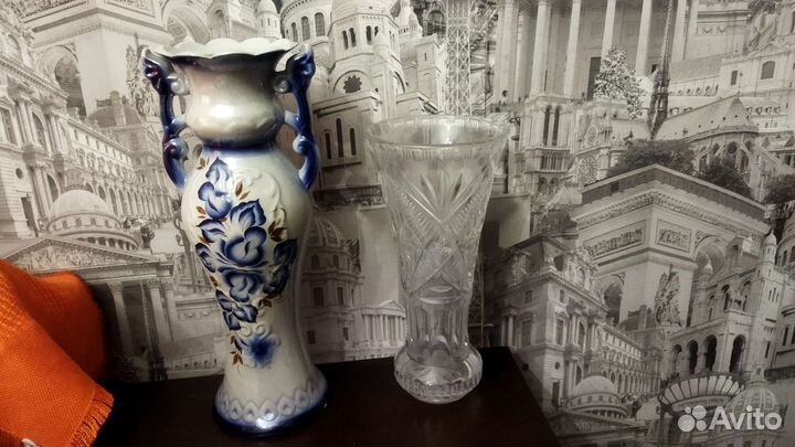 Вазы. Синяя продана