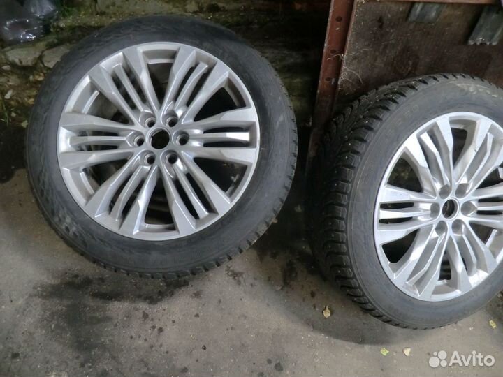 Колеса R20 в сборе Cadillac XT5 зима шипы Nokian