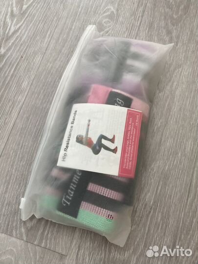 Фитнес резинки тканевые