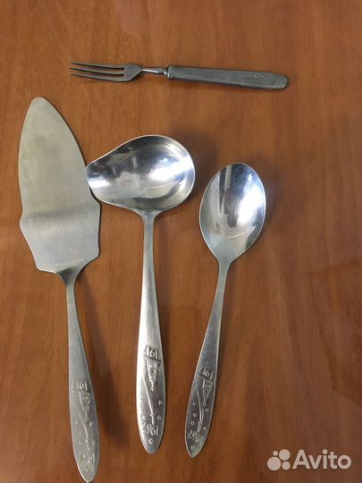 Набор 50лет Октябрьской революции,вилочка 1948 г