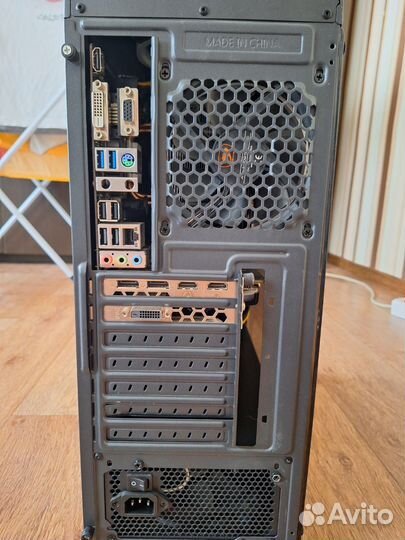 Игровой пк intel core i5 10400f,gtx 1060