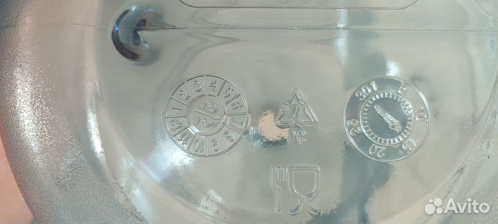 Бутыль новая для воды 19 литров