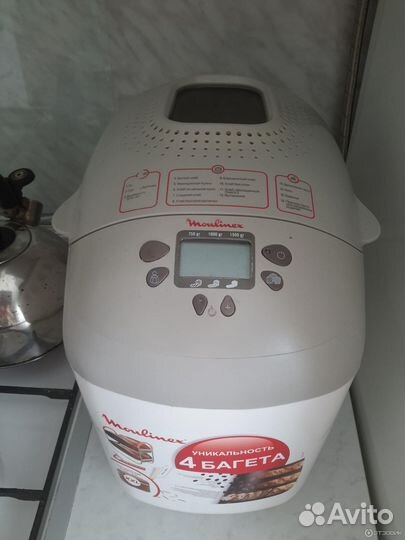 Продам на запчасти хлебопечку moulinex