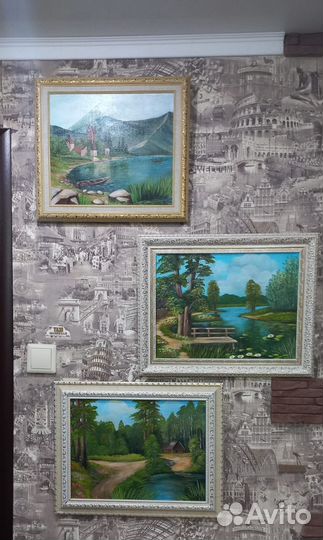 Картина, на холсте. Акриловые краски