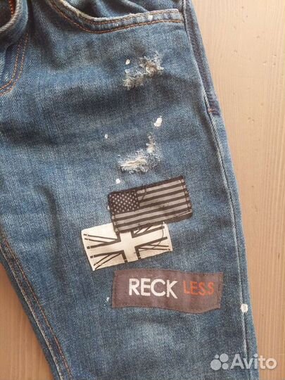 Джинсовые шорты zara 128