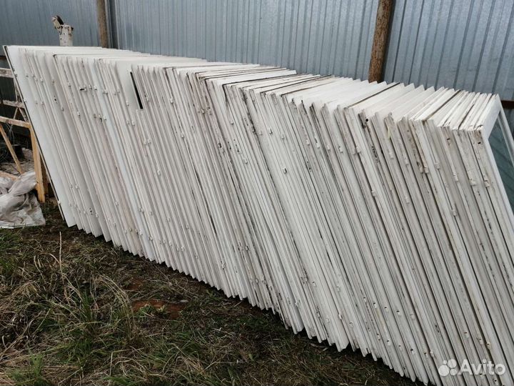 Деревянные окна со стеклопакетом бу