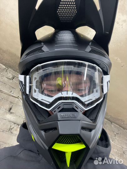 Шлем кроссовый shot furios peak