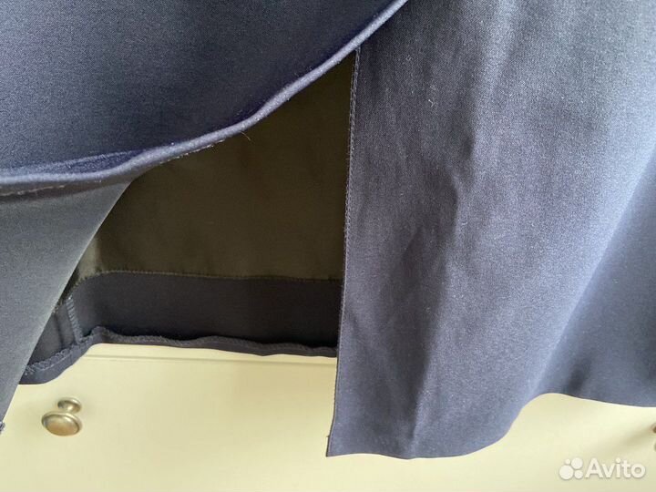 Юбка карандаш синяя 48 50 Россия