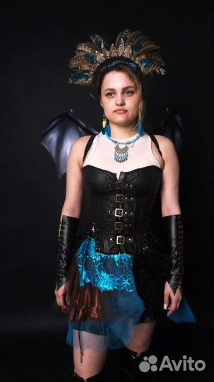 Новогодний костюм взрослый. Леди Дракон