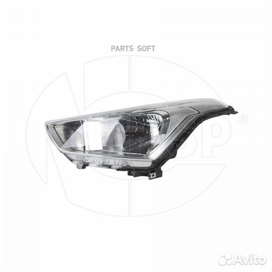 Левая фара хендай крета
