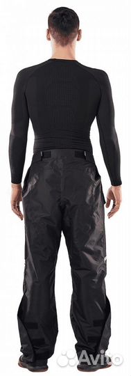 Штаны-дождевик Dragonfly EVO Black - мембрана