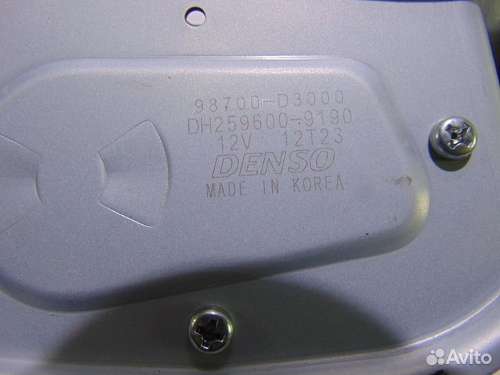 Моторчик стеклоочистителя задний Hyundai Tucson 3