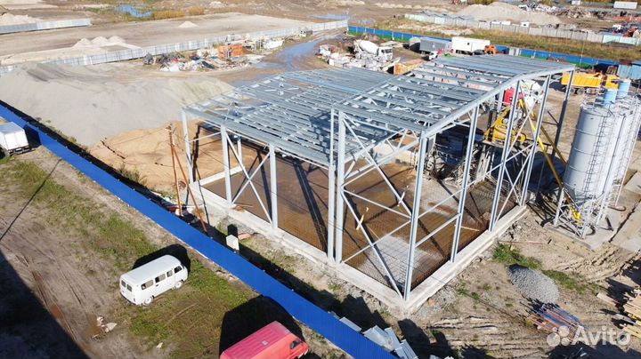 Ангар металлический
